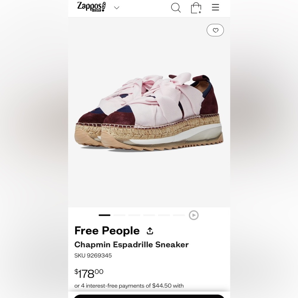 Free People Chapmin Espadrille Sneaker